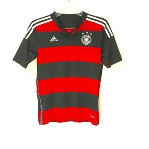 Adidas German National Tean Soccer Futbol Jersey